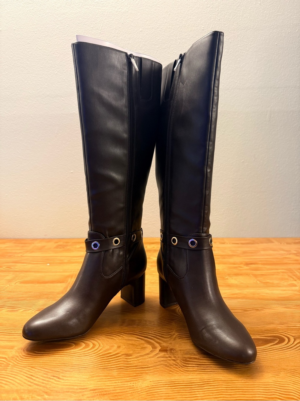 LifeStride Tansy Knee-High Fashion Boot Dark Chocolate Size 7 NWT - 684